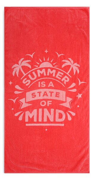 Πετσέτα Θαλάσσης (80x160) Easy Home Velour Summer