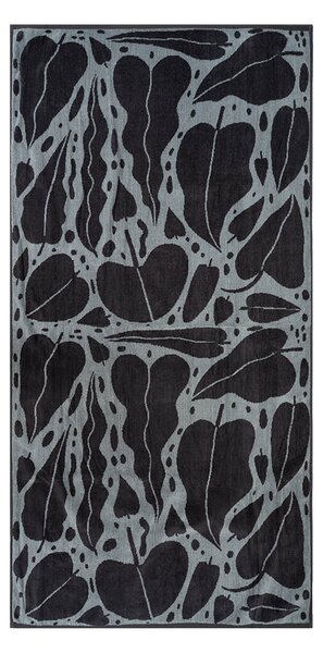 Πετσέτα Θαλάσσης (80x160) Easy Home Velour Jungle Grey