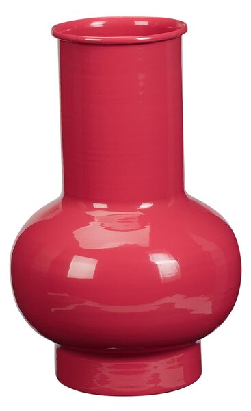 Διακοσμητικό Βάζο (Φ17.5x26) K-M Shiny Pink FZ1002510