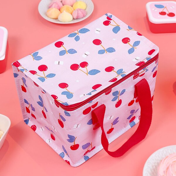 Ισοθερμική Τσάντα Φαγητού 5.5lt Α Little Lovely Company Cherries CBCHPI34