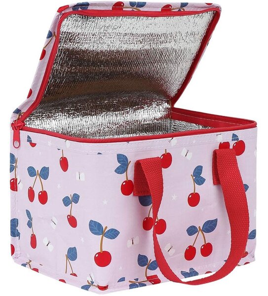 Ισοθερμική Τσάντα Φαγητού 5.5lt Α Little Lovely Company Cherries CBCHPI34