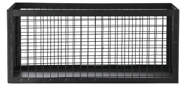 Καλάθι Αποθήκευσης (23.5x15x11) Estia Cage Μαύρο 02-27650