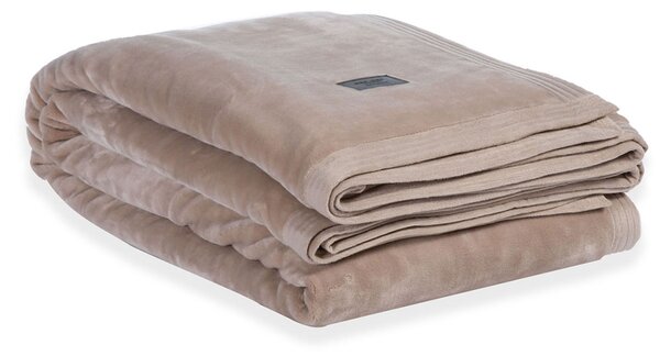 Κουβέρτα Βελουτέ Υπέρδιπλη (230x240) Nef-Nef Homeware Elements Velosso Beige