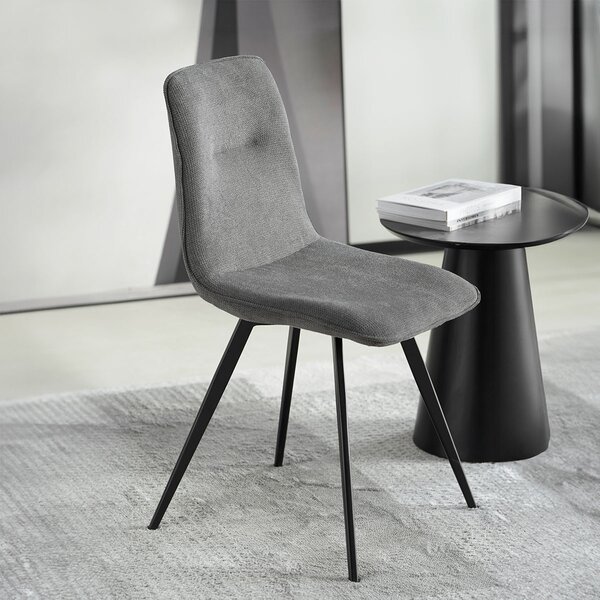 Καρέκλα Τραπεζαρίας (53x46x88) Spitishop Apyka Grey