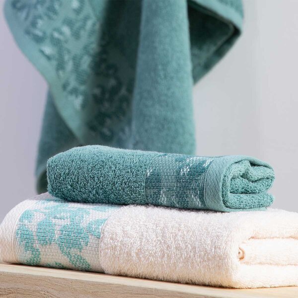 Πετσέτα Προσώπου (50x90) Nef-Nef Homeware Odete Green 500gsm
