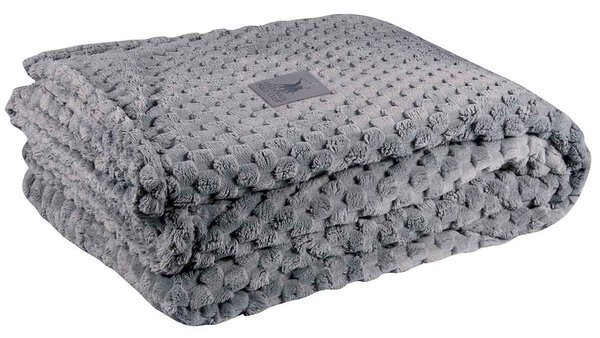 Κουβέρτα Fleece Υπέρδιπλη (220x240) Greenwich Polo Club Essential 3476 Grey