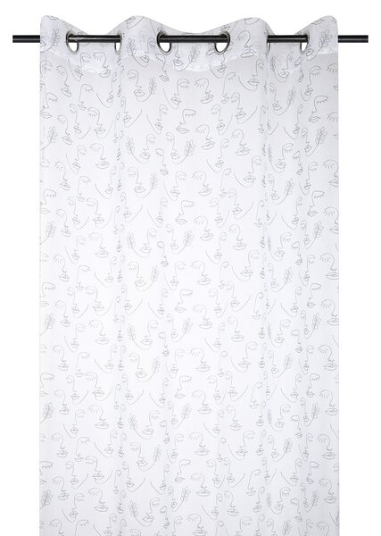 Κουρτίνα (140x260) Με Τρουκς S-F Esquisse Noir R6B383002VL