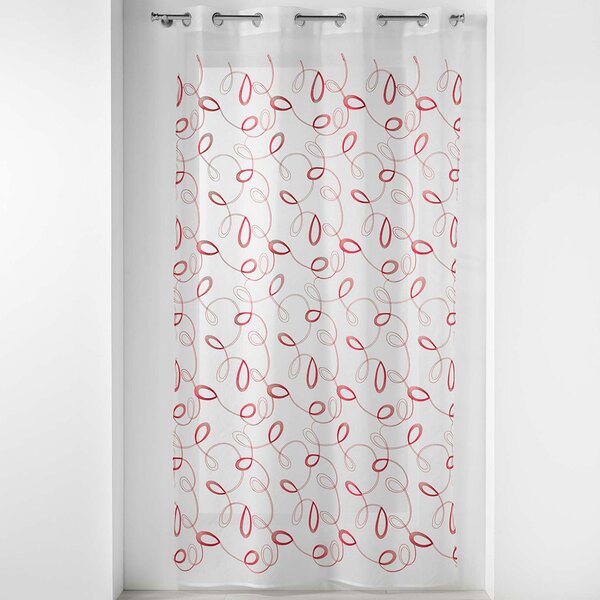 Κουρτίνα (140x240) Με Τρουκς L-C Hoops Rouge 1626969