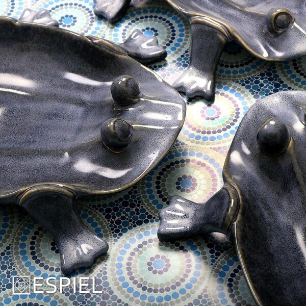 Πιατέλα Διακόσμησης (27.7x26.6x6) Espiel Frog Large VAT129
