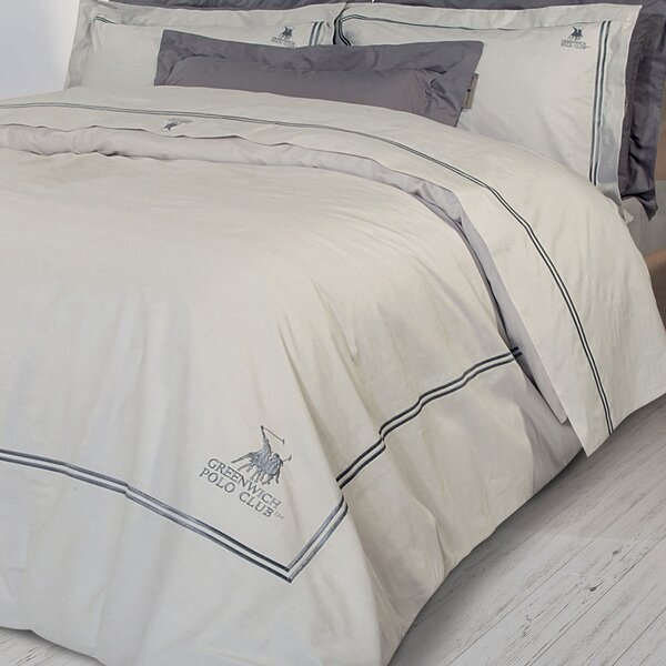 Σεντόνια King Size (Σετ) Greenwich Polo Club Solid 2129