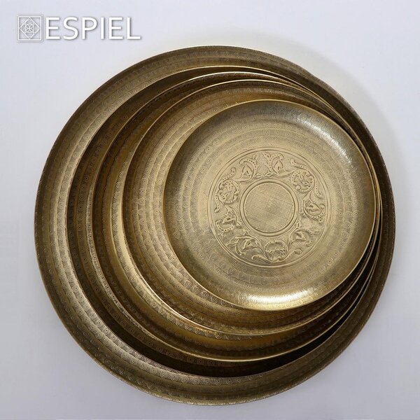 Δίσκος Διακόσμησης (Φ25) Espiel Pandora Gold LAK411K4