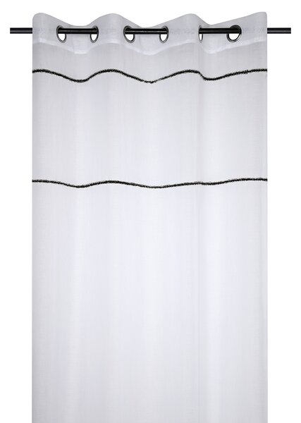 Κουρτίνα (140x260) Με Τρουκς S-F Goma Blanc R6B680001VL