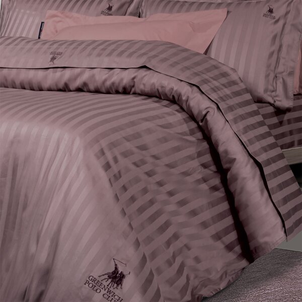 Σεντόνια King Size (Σετ) Greenwich Polo Club Premium 2155 Bordeaux