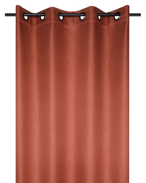 Θερμομονωτική Κουρτίνα (140x260) Με Τρουκς S-F Copenhague Terracotta R68937105