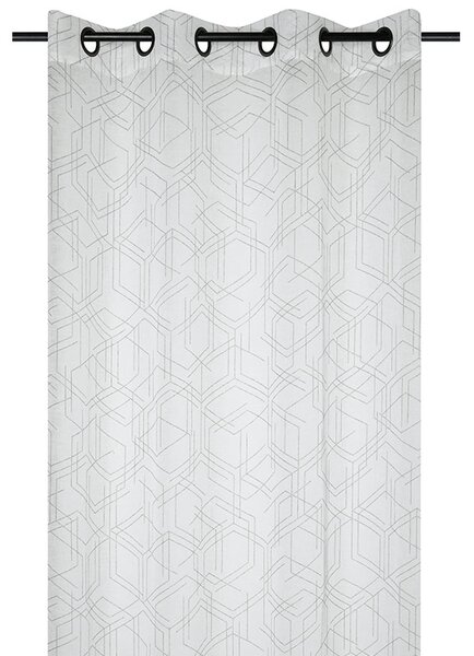 Κουρτίνα (140x260) Με Τρουκς S-F Sirius Blanc R6D155001VL