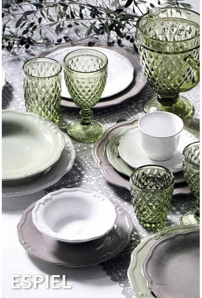 Ποτήρι Νερού 340ml Espiel Tristar Green TIR107K6