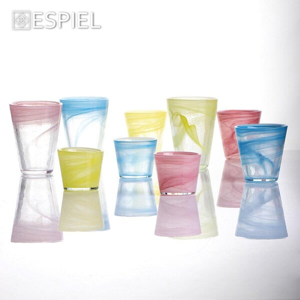 Ποτήρι Νερού 270ml Espiel Atlas Alabaster Yellow HOR1016K6