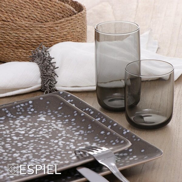 Ποτήρι Νερού 365ml Pasabahce By Espiel Iconic Smoke SP420805K6S