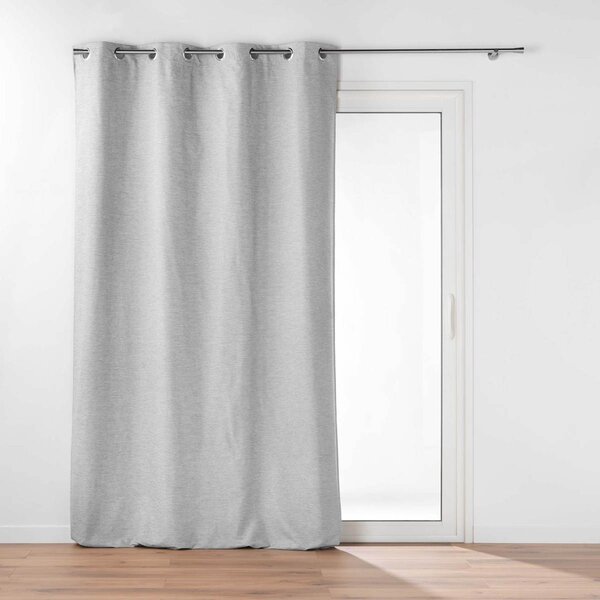 Θερμομονωτική Κουρτίνα (140x260) Με Τρουκς L-C Coverline Grey 1612252