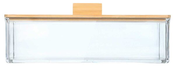 Κουτί Αποθήκευσης (23.3x9.4x8.8) Homely Bamboo Essentials 02-17668