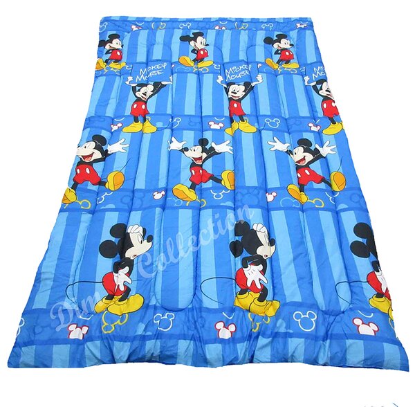 Πάπλωμα Μονό (160x250) 2 Όψεων Dimcol Micro Mickey 026