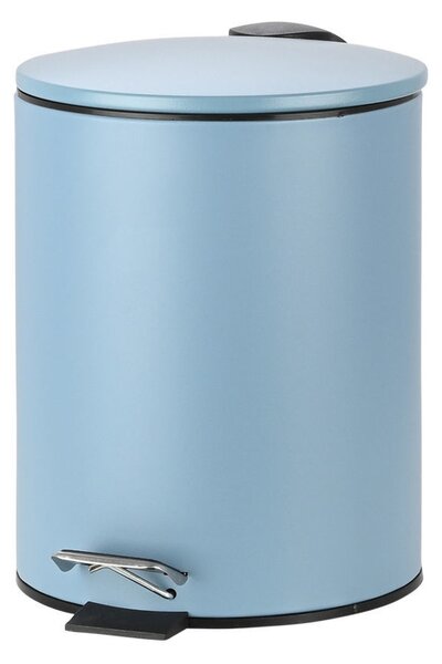 Κάδος Απορριμμάτων Μπάνιου (Φ20x28) Homely 5lt Classic Blue Matt 02-3777
