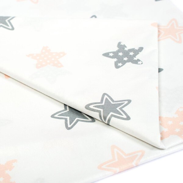 Σεντόνια Μονά (Σετ 3τμχ) Dimcol Star 103 Grey