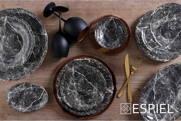 Πιάτο Φαγητού Ρηχό (Φ27) Espiel Marble RPM201K6
