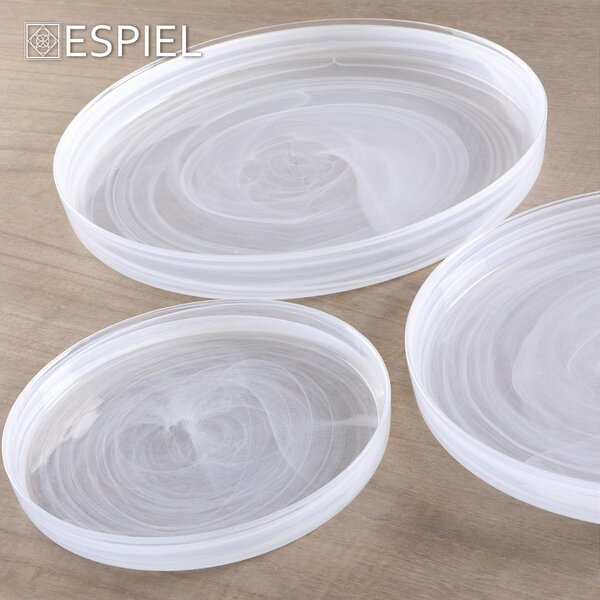 Πιάτο Φαγητού Ρηχό (Φ21) Espiel Atlas Alabaster White HOR1621K6
