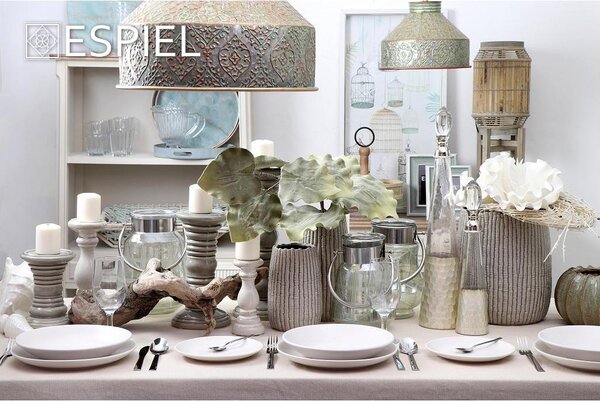 Πιάτο Φαγητού Ρηχό (Φ30) Espiel Terra Matte Cream TLP139K6
