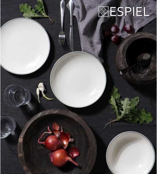 Πιάτο Φαγητού Βαθύ (Φ30) Espiel Nautica White KNZ120K6