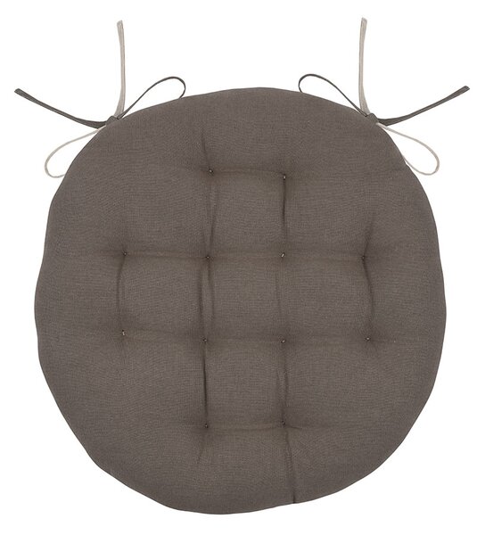 Μαξιλάρι Καρέκλας 2 Όψεων (Φ38) S-F Duo Taupe/Lin CU1490314GAL-R