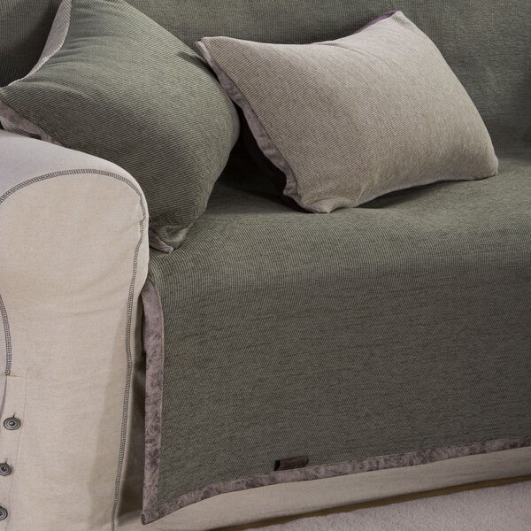 Ριχτάρι Πολυθρόνας 2 Όψεων (180x180) Nef-Nef Homeware Tanger New F.Green/Ecru