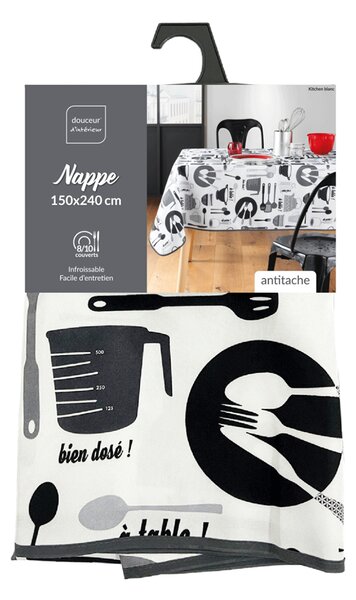 Αλέκιαστο Τραπεζομάντηλο (150x240) L-C Kitchen Blanc 1723210