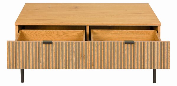 Τραπέζι Σαλονιoύ Με 2 Συρτάρια & Ράφι (98x60x45) Spitishop Sequence CT01