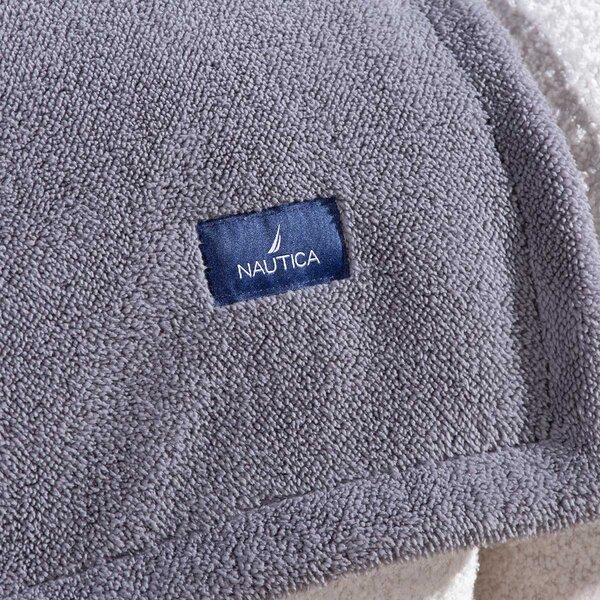 Κουβέρτα Καναπέ Fleece (130x180) Nautica By Nef-Nef Homeware Nau Coast Grey
